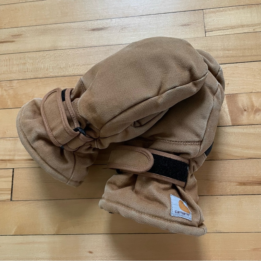 Carhartt Brown Work Mittens
